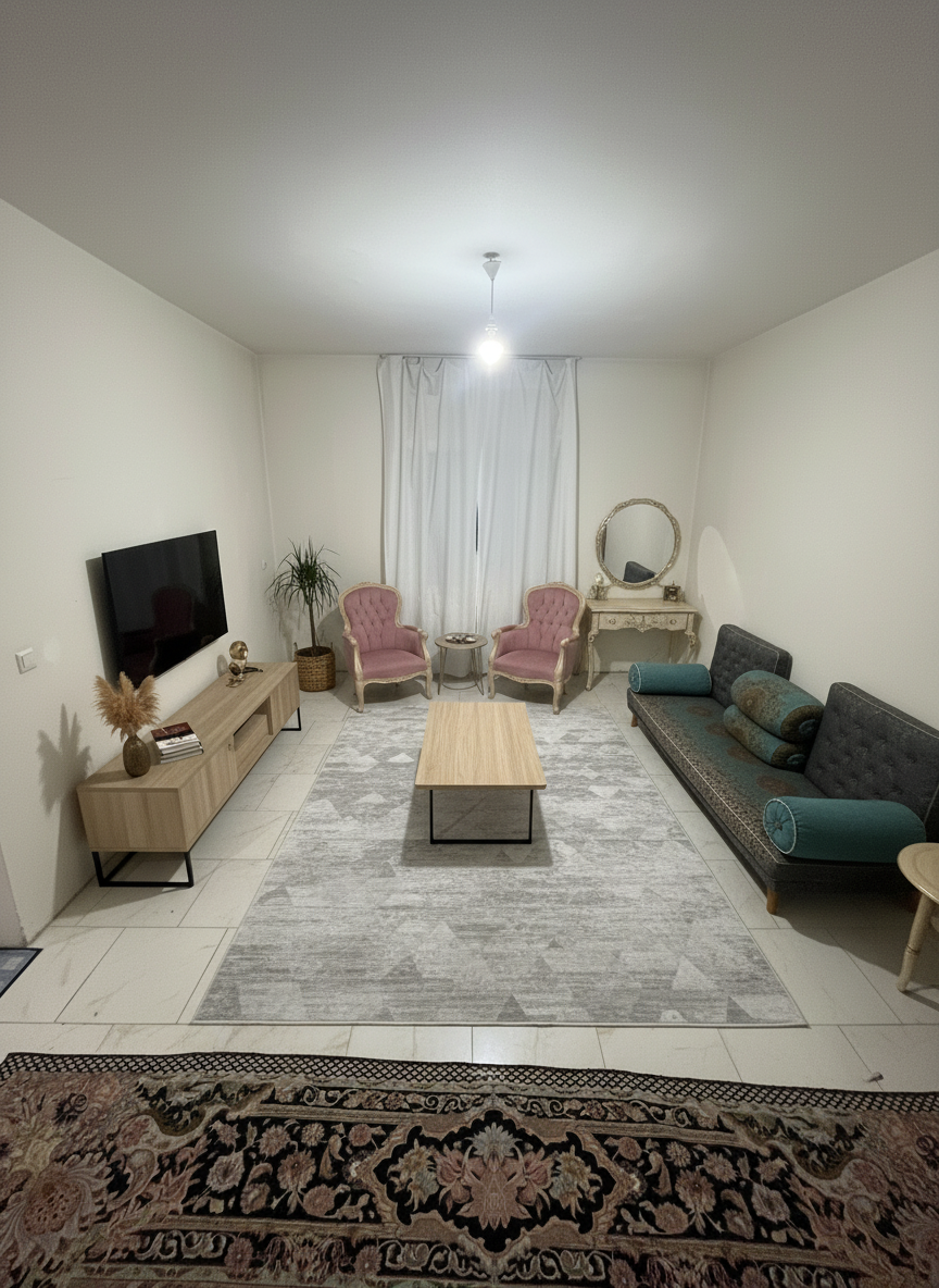 Modern Living room After