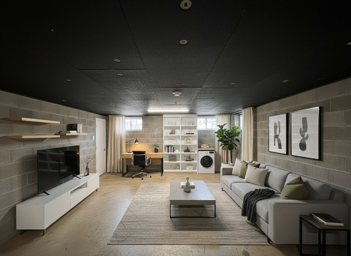 Modern Living room After
