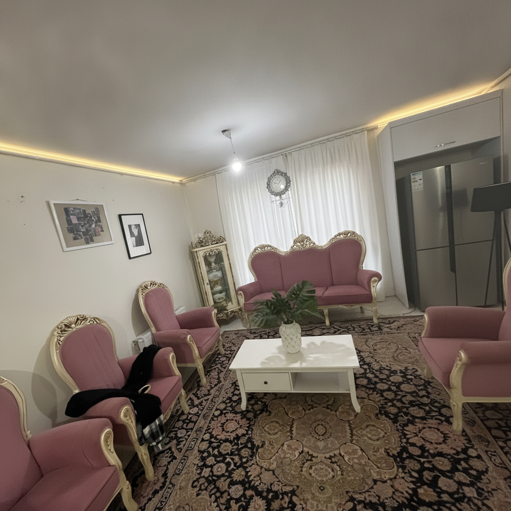 Minimalist Living room After