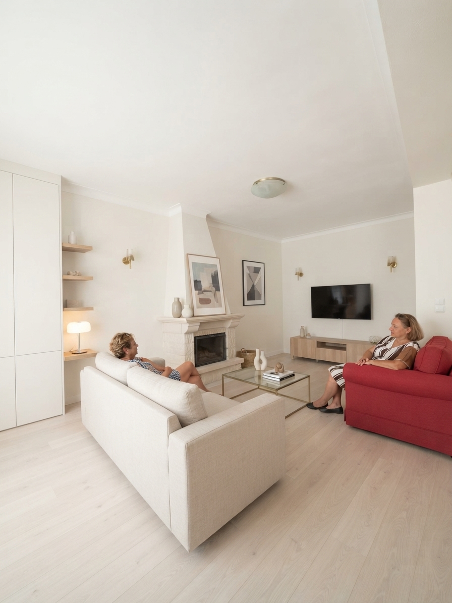 Modern Living room After