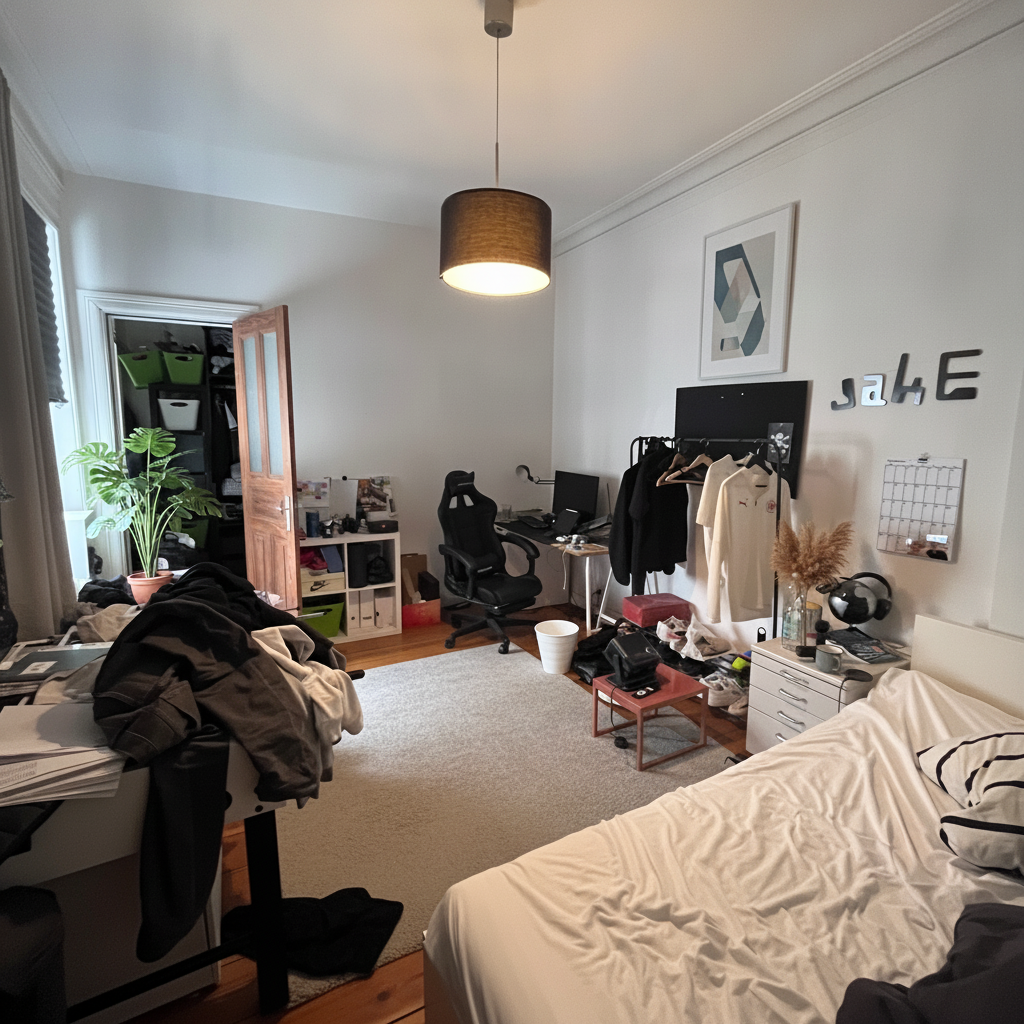Modern Living room After