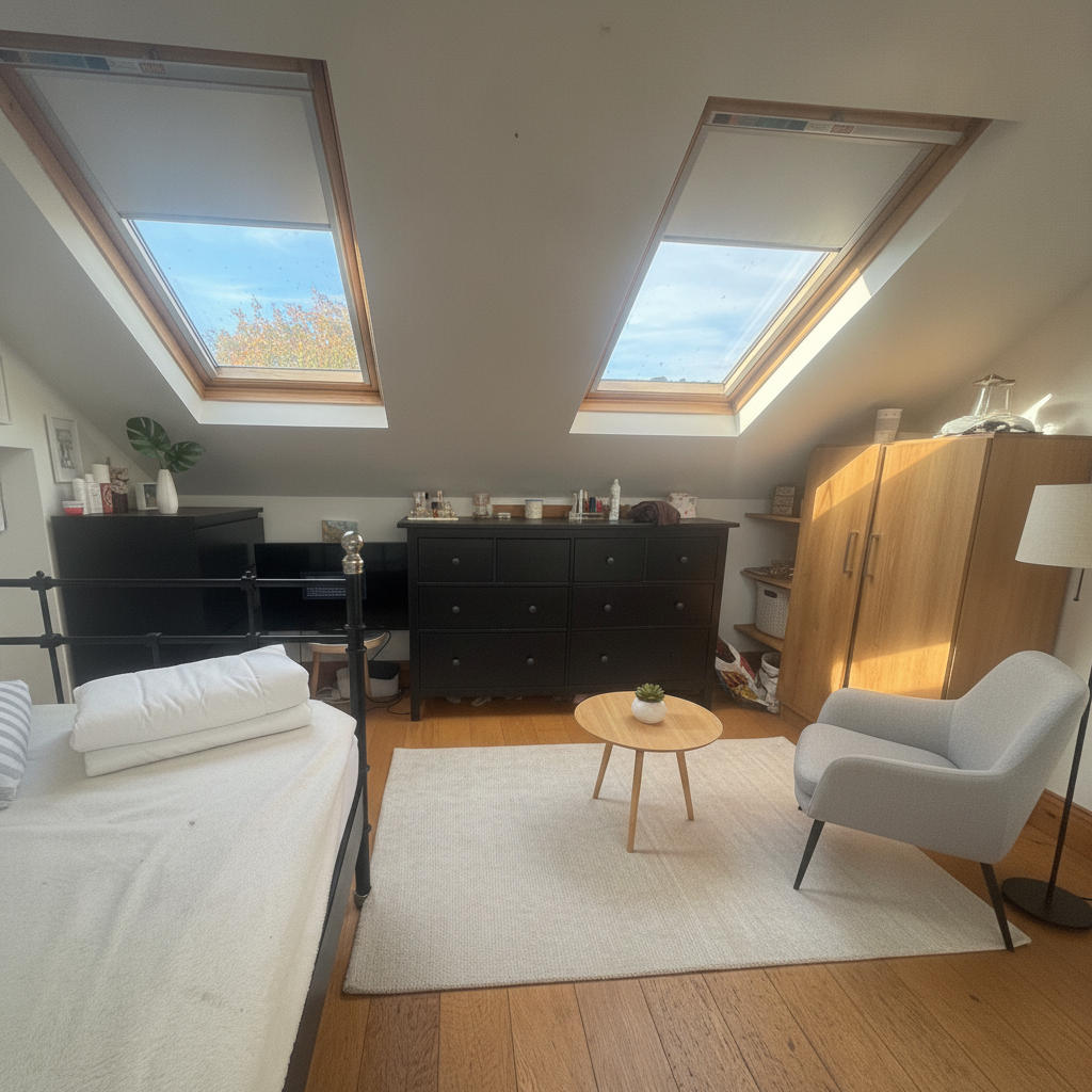 Modern Living room After