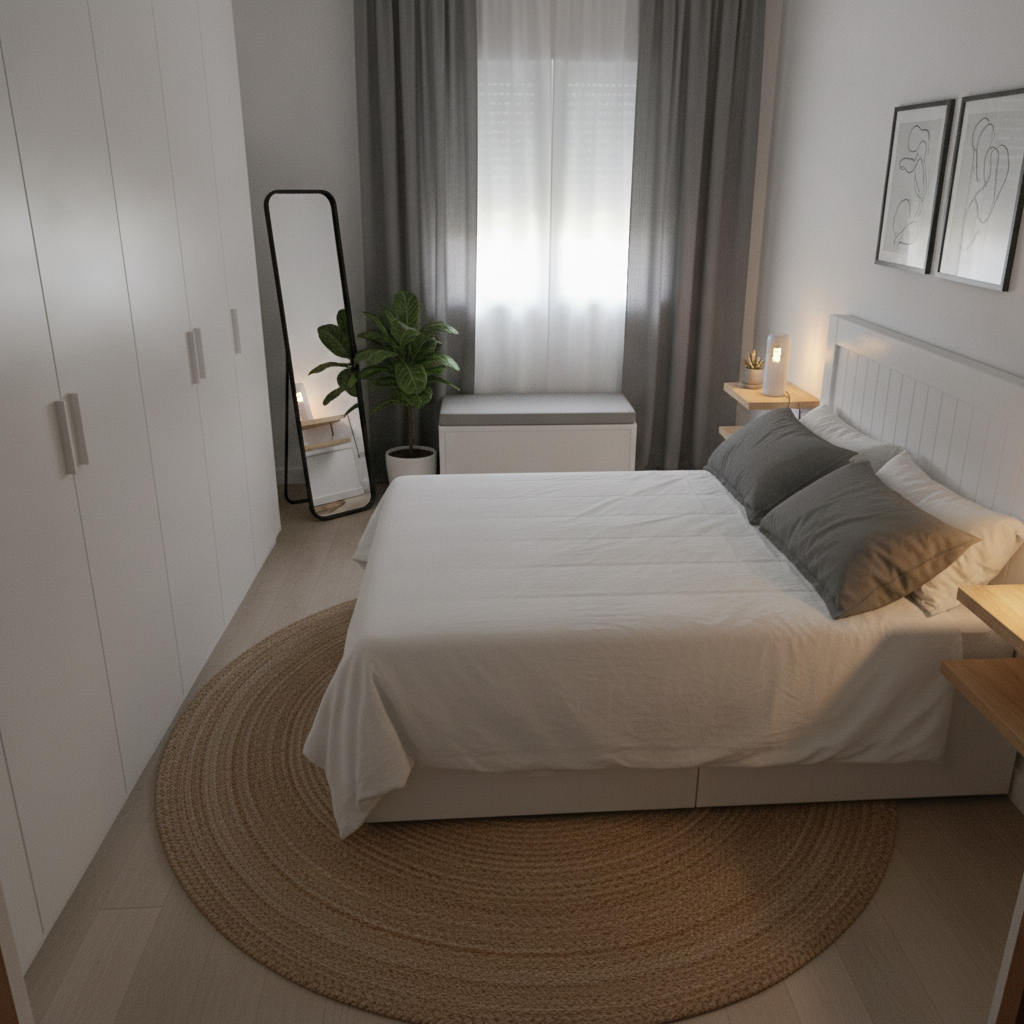 Minimalist Living room After