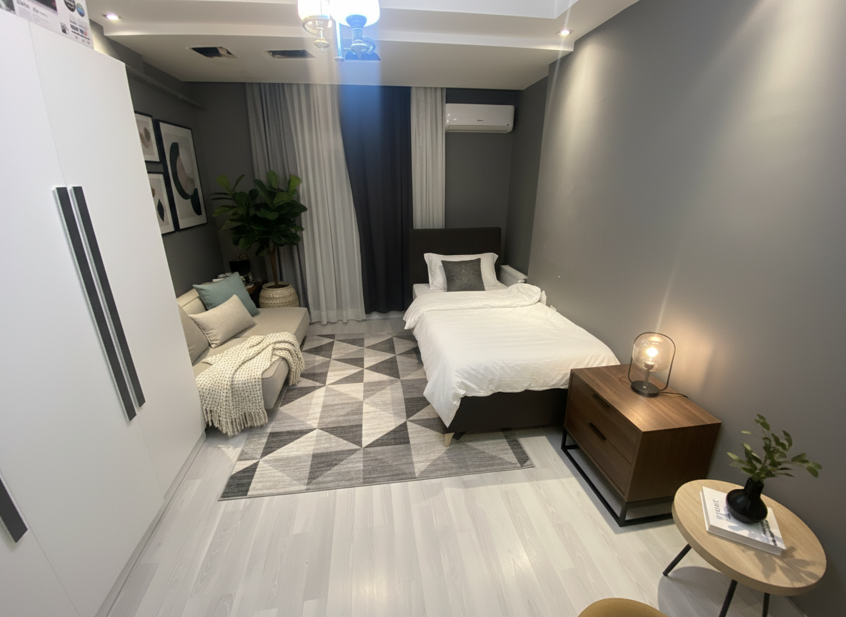 Modern Living room After