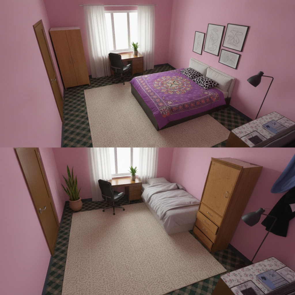 Modern Living room After