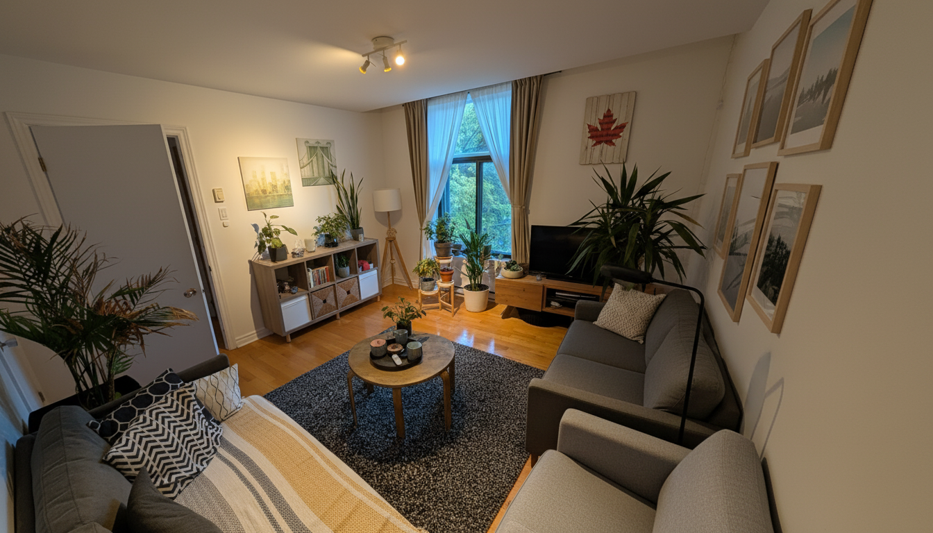 Modern Living room After