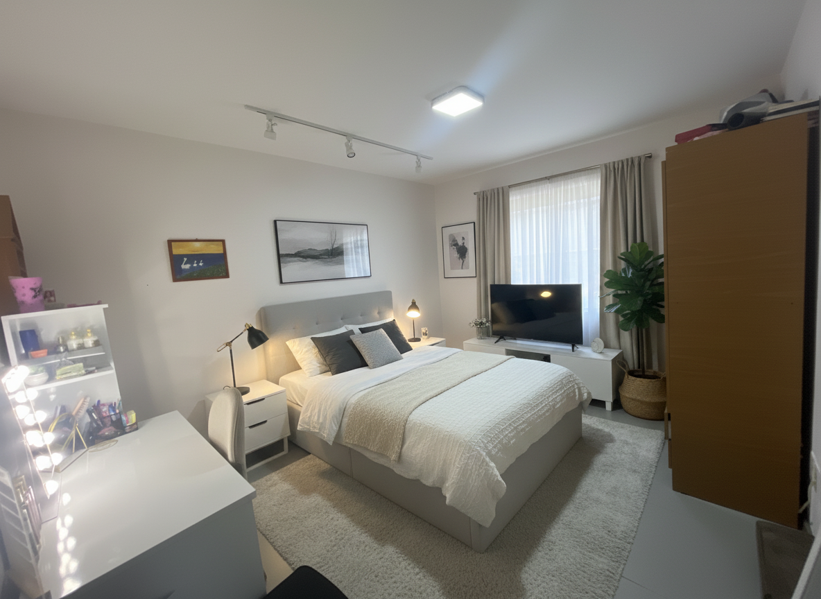 Modern Living room After