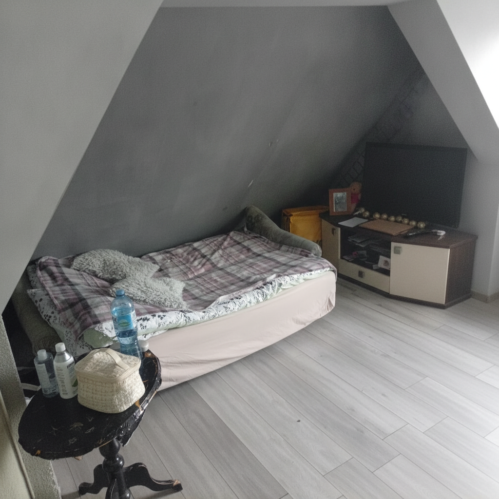 Minimalist Living room After