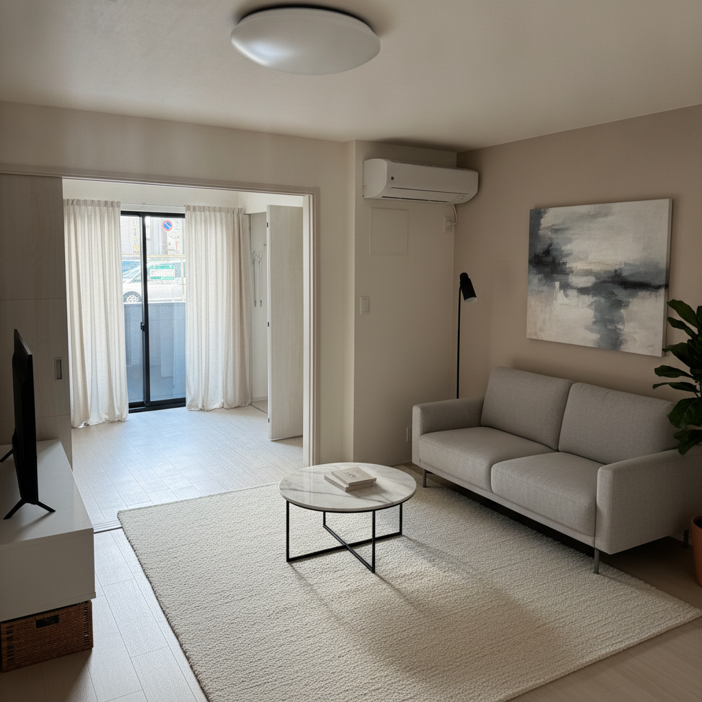 Modern Living room After