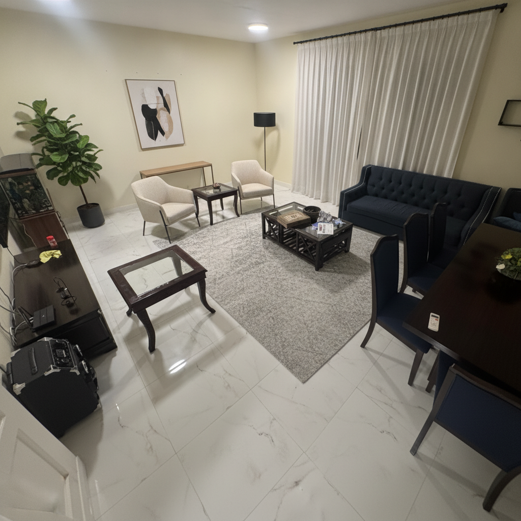 Modern Living room After