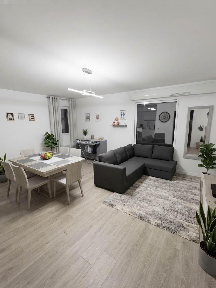 Modern Living room After