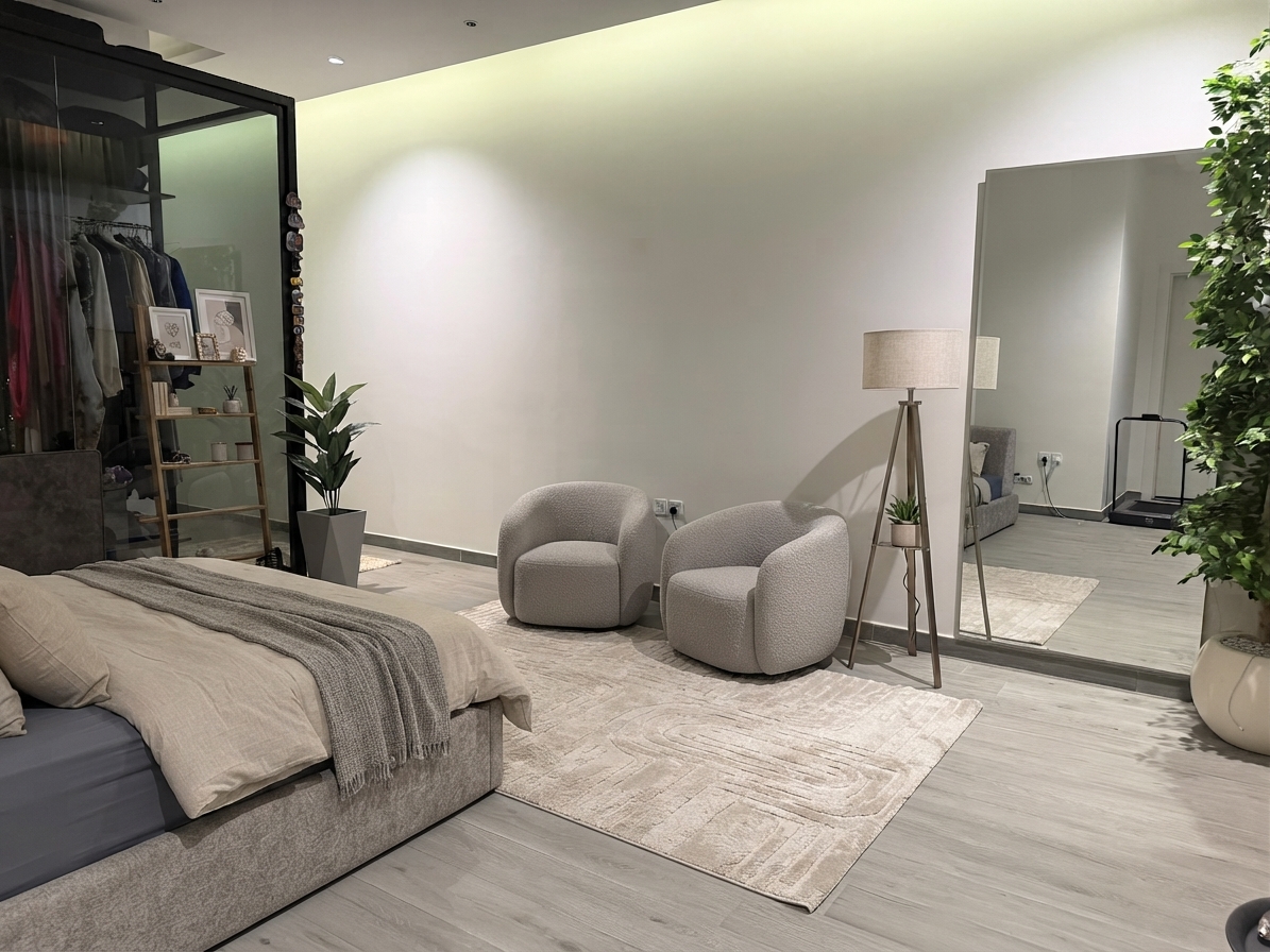 Modern Living room After