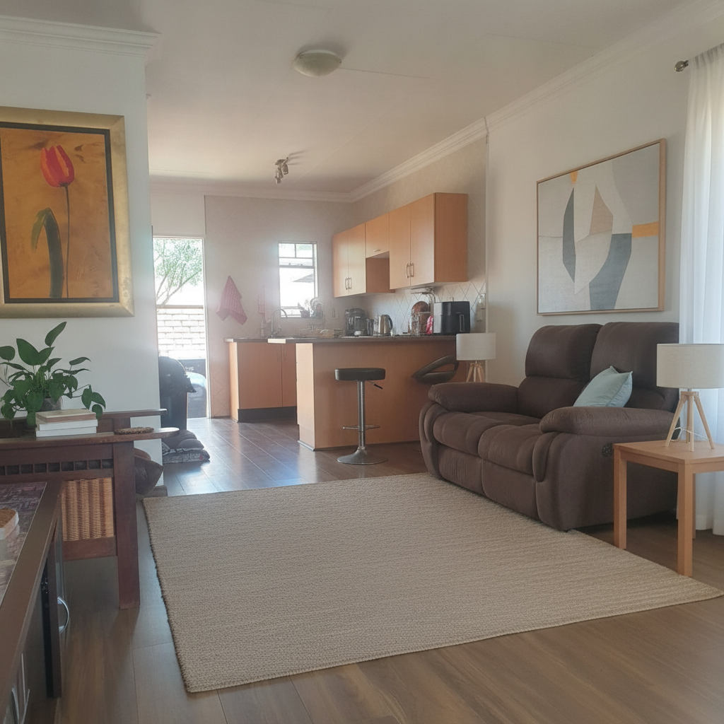 Modern Living room After
