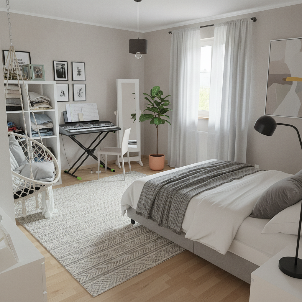 Modern Living room After