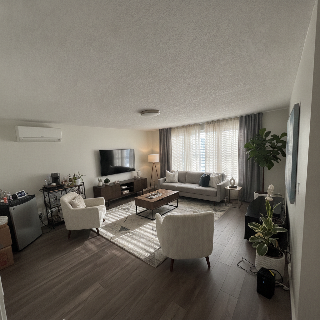 Modern Living room After
