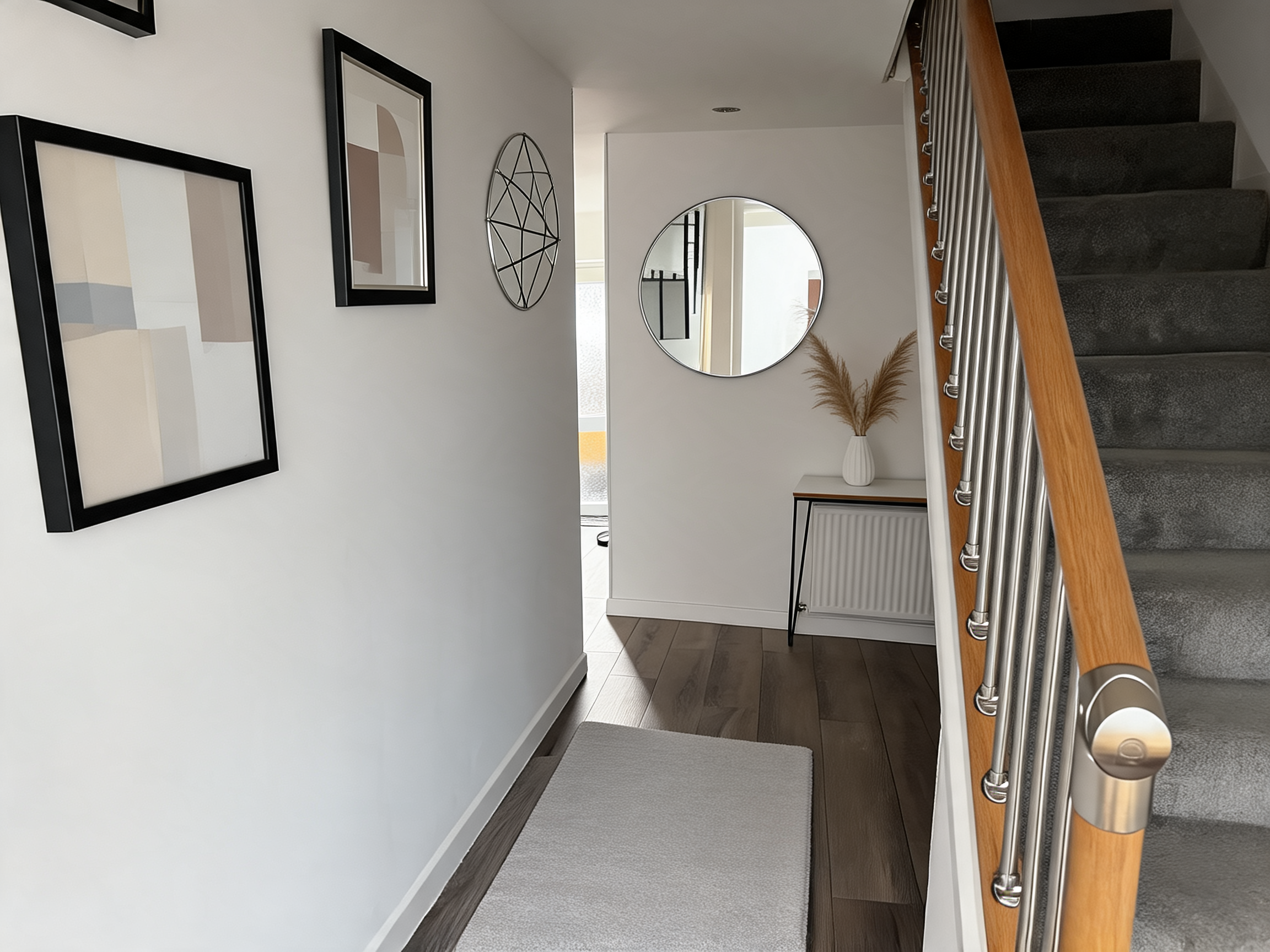 Modern Living room After
