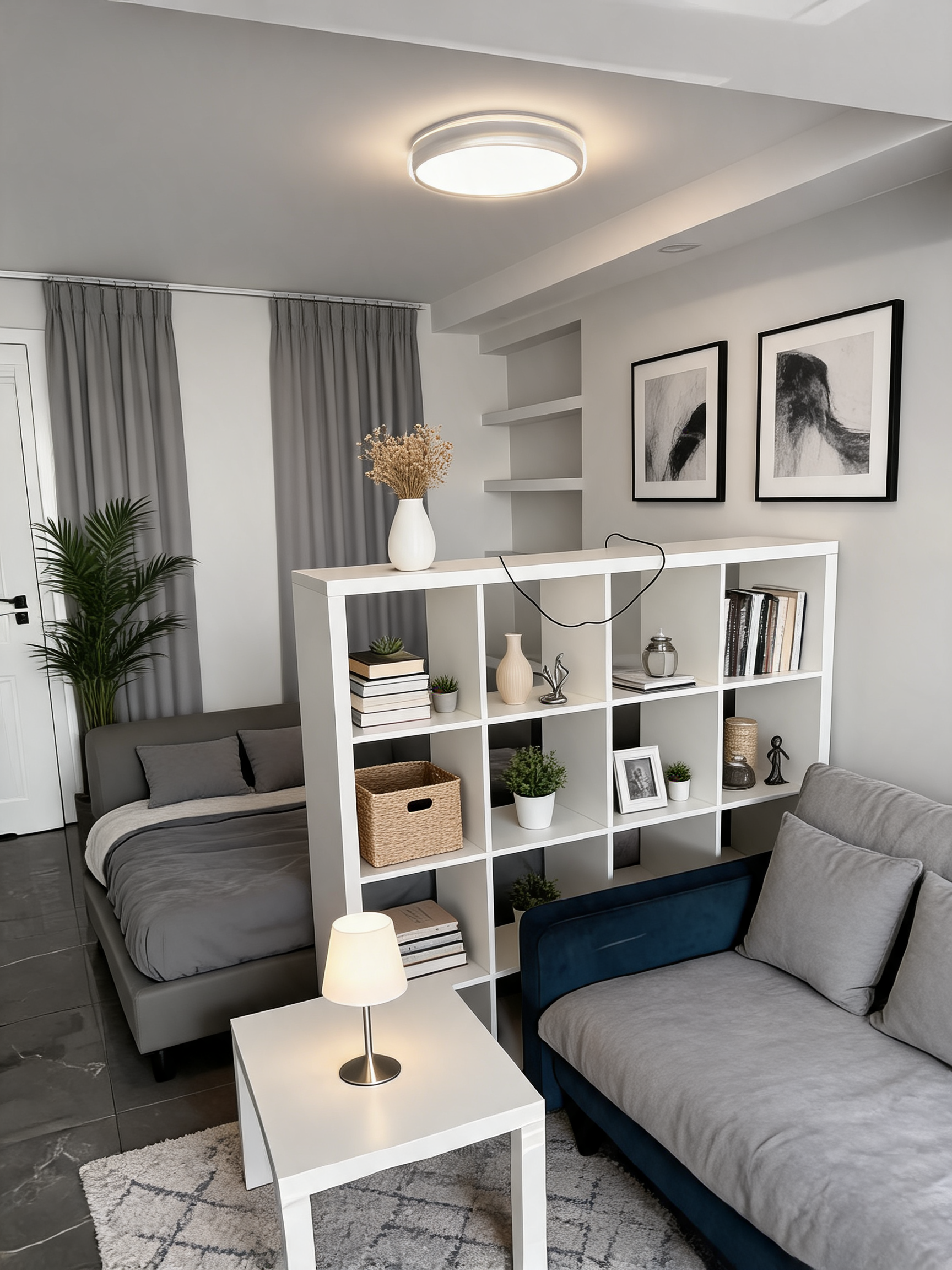 Modern Living room After