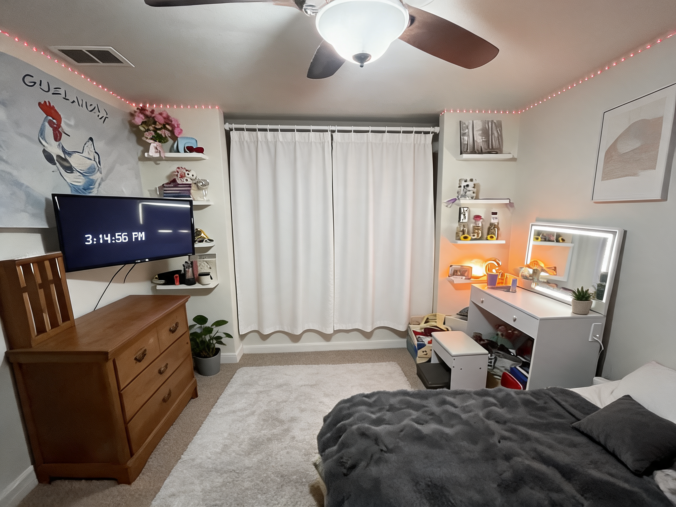 Modern Living room After