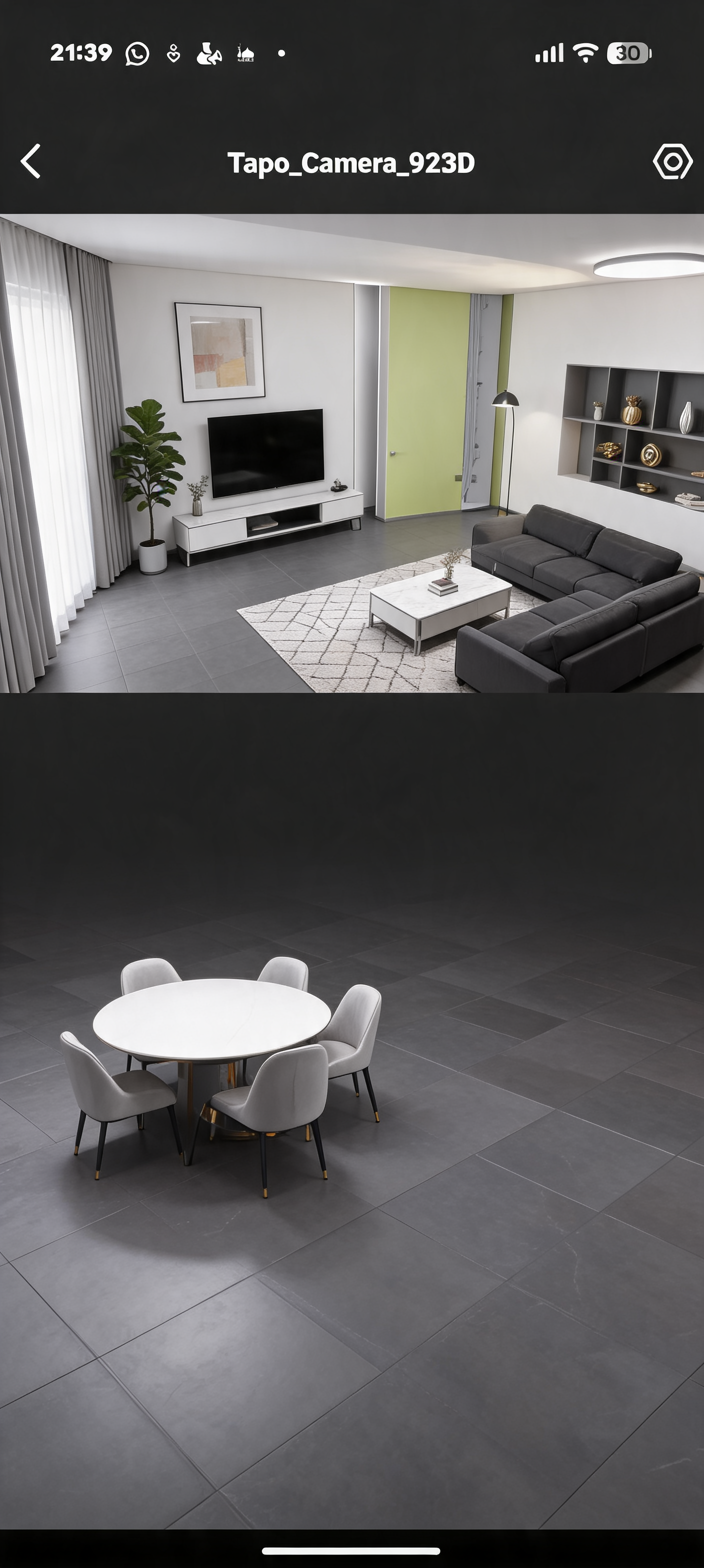 Modern Living room After
