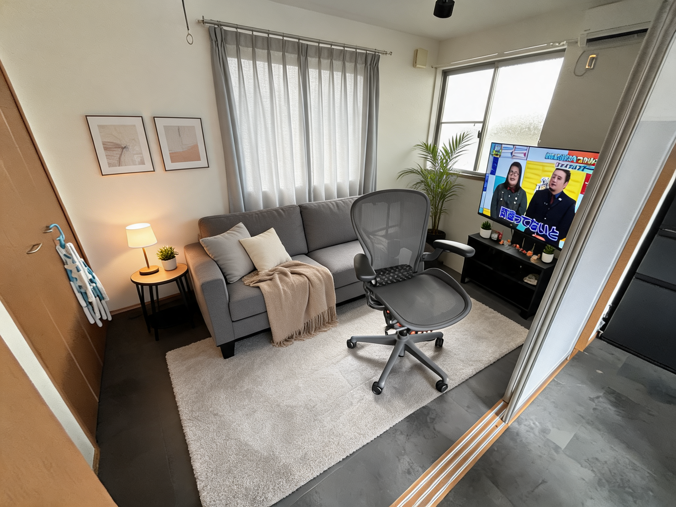 Modern Living room After