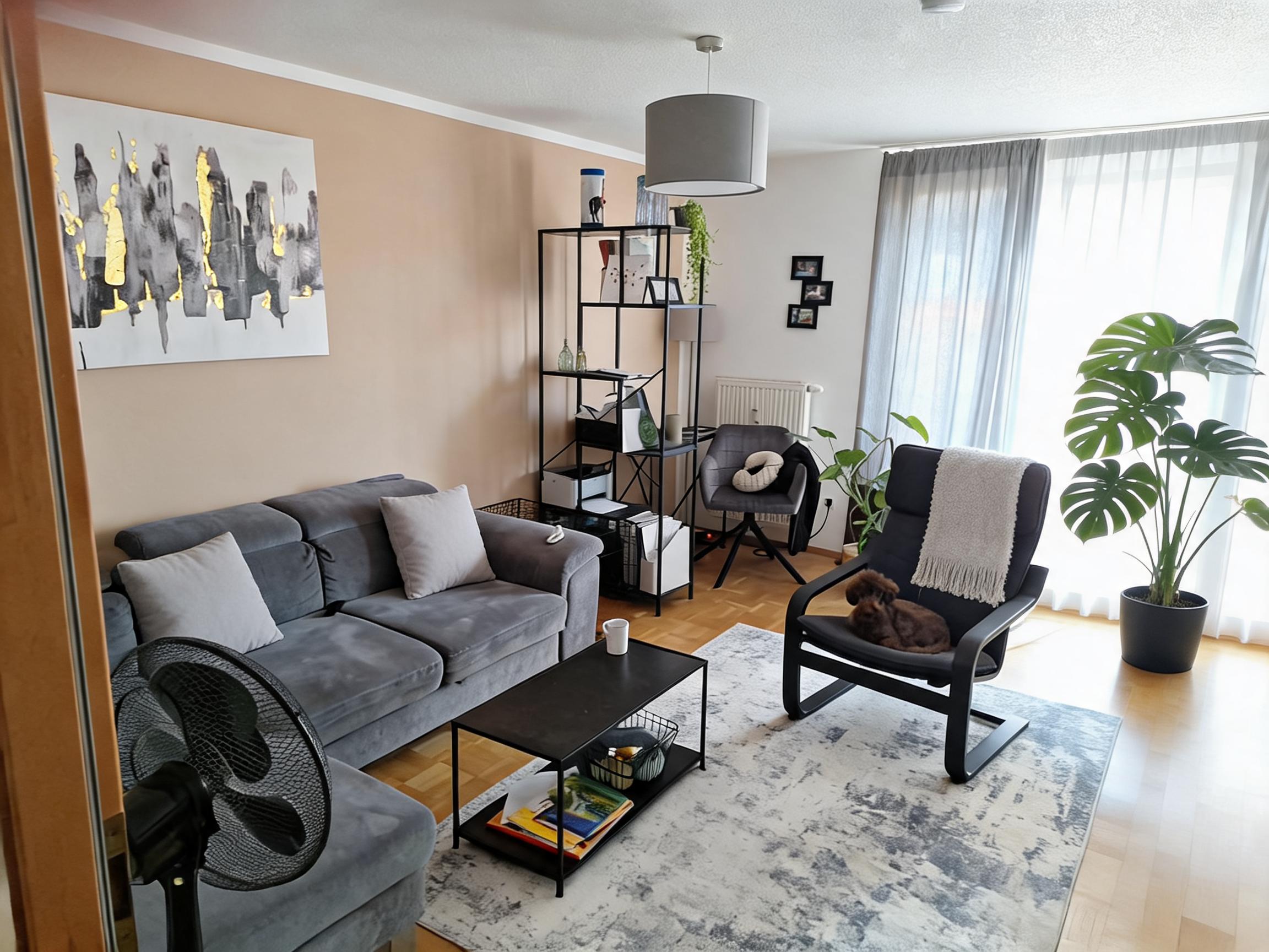 Modern Living room After