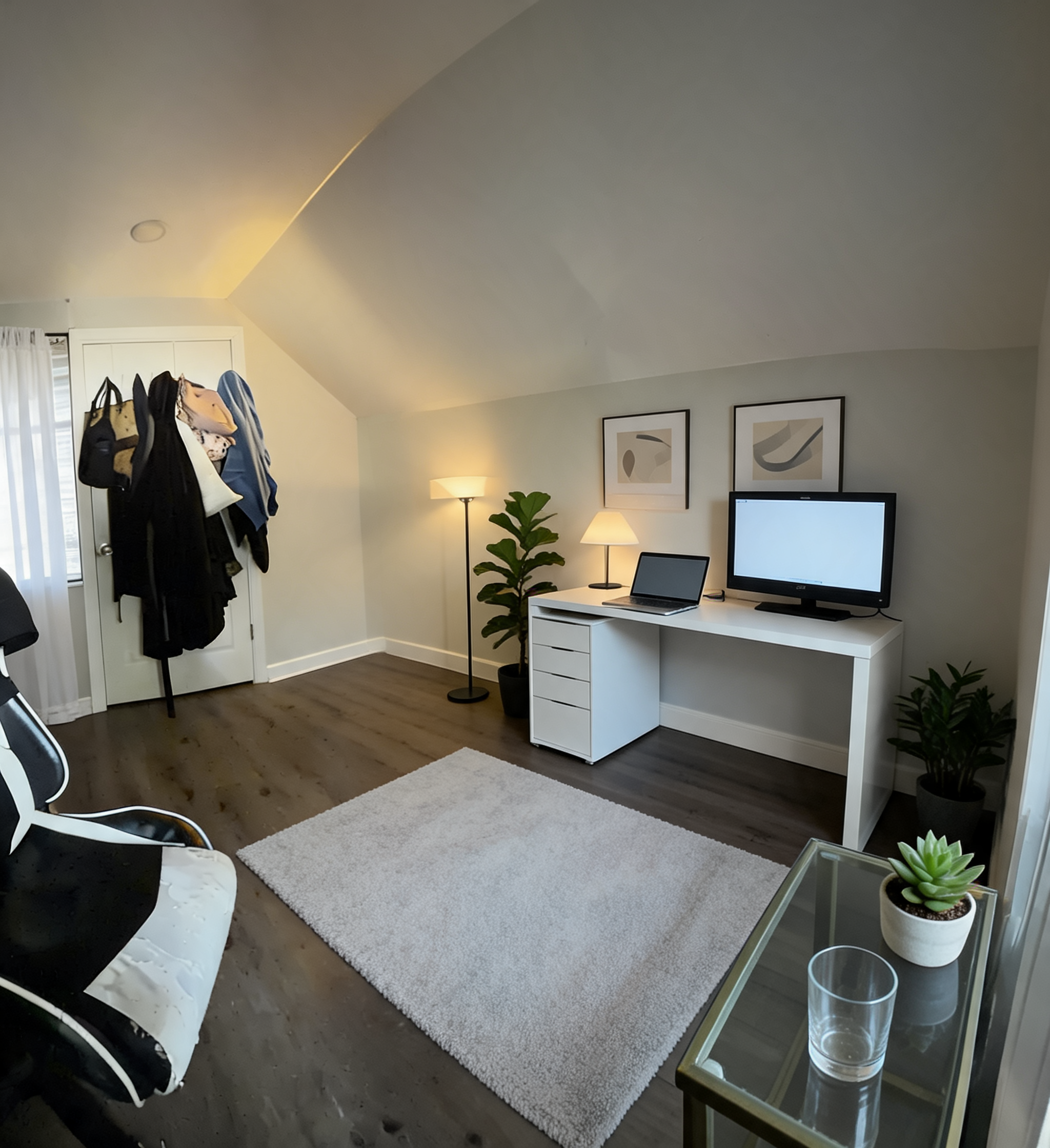 Modern Living room After