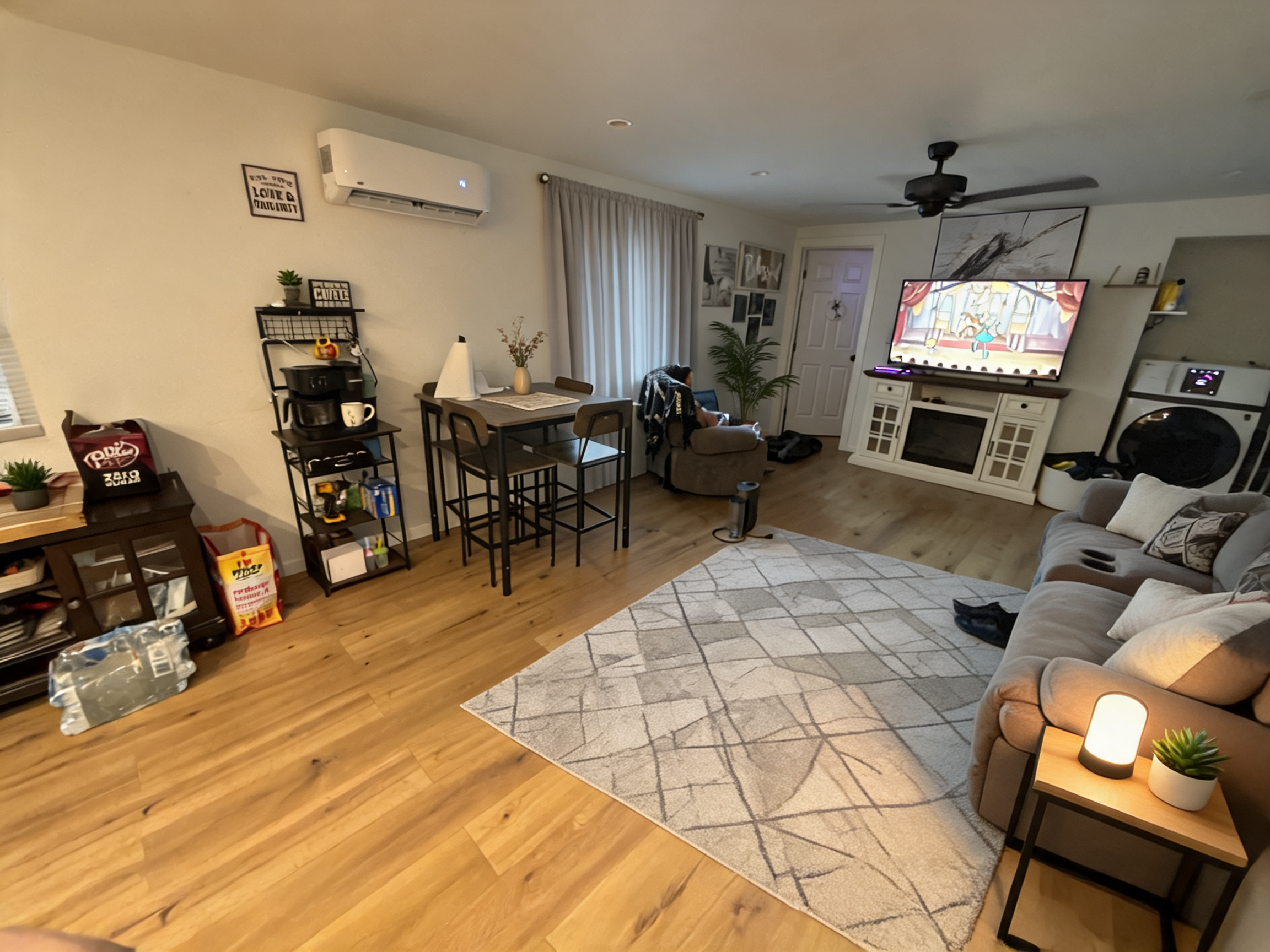 Modern Living room After