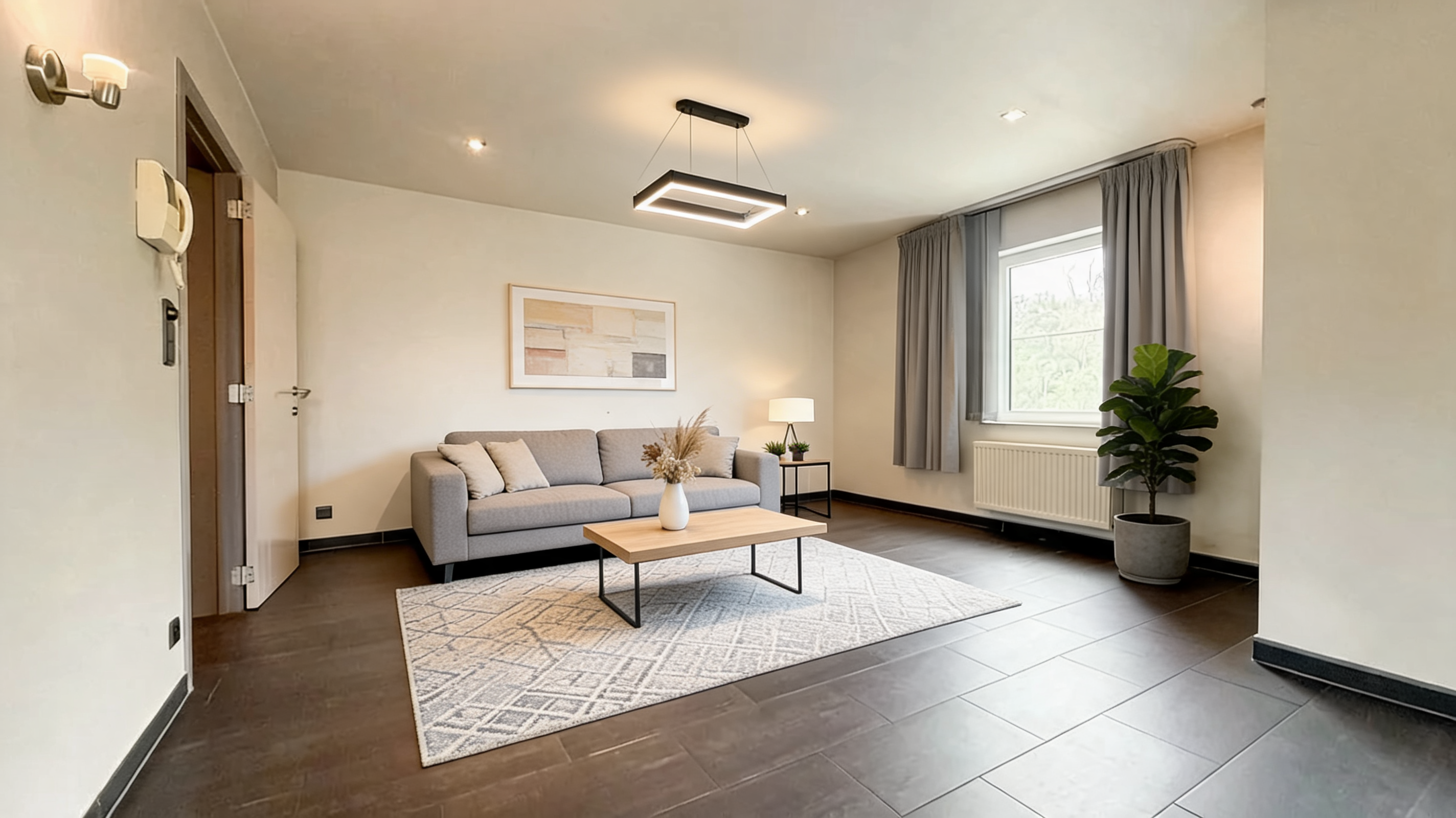 Modern Living room After