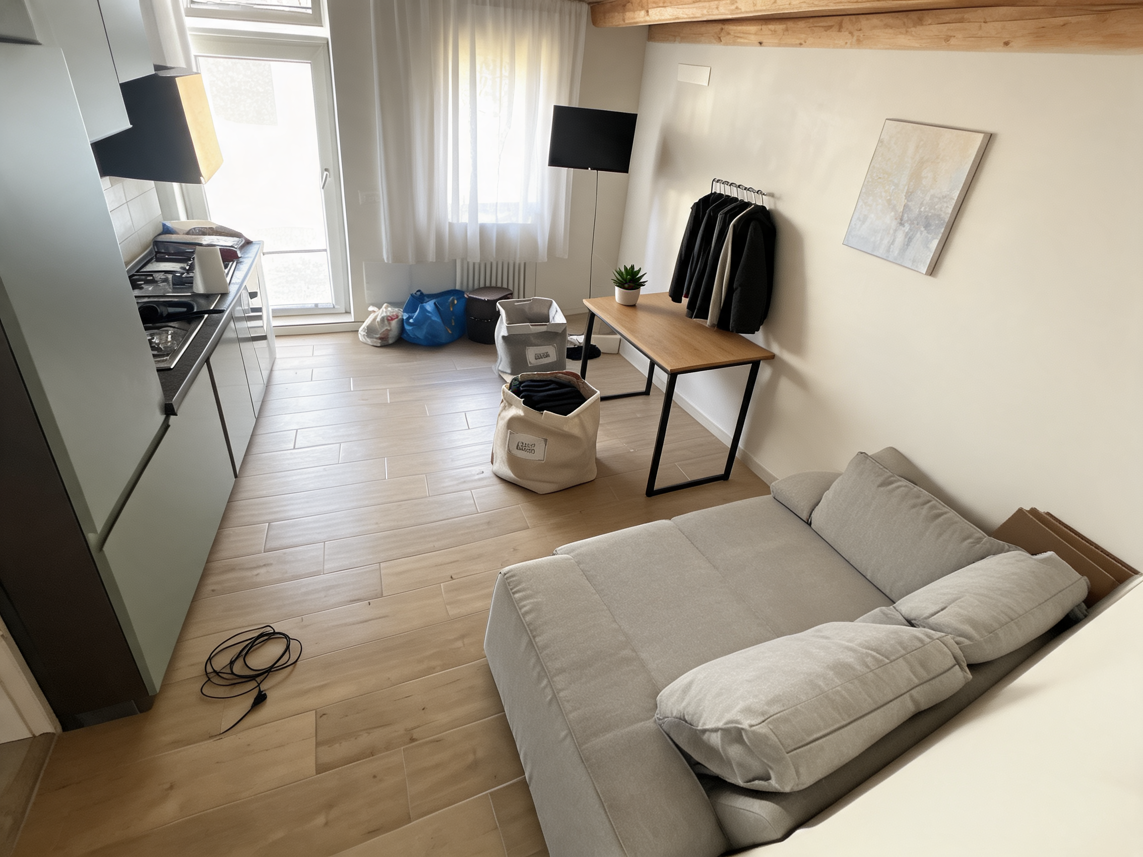 Modern Living room After