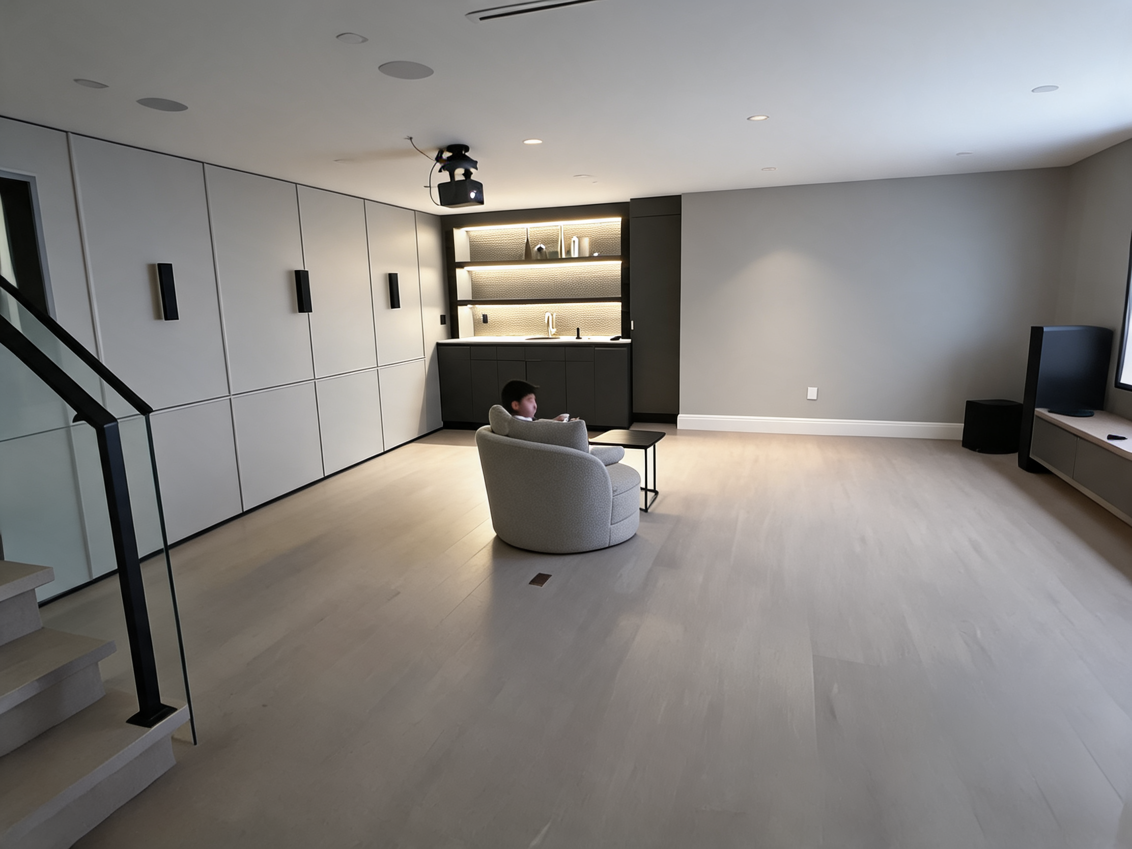 Modern Living room After