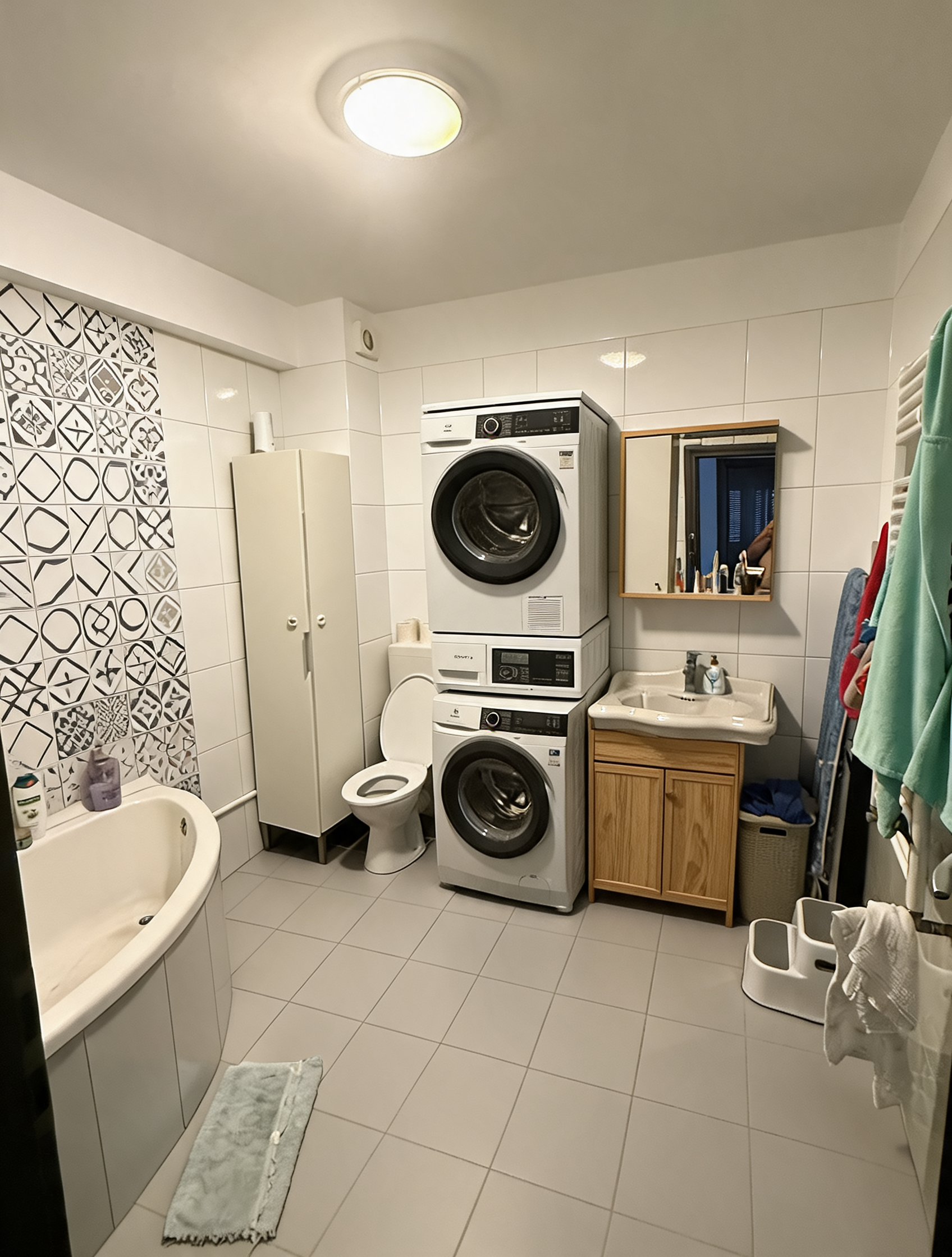 Modern Wohnzimmer Nachher