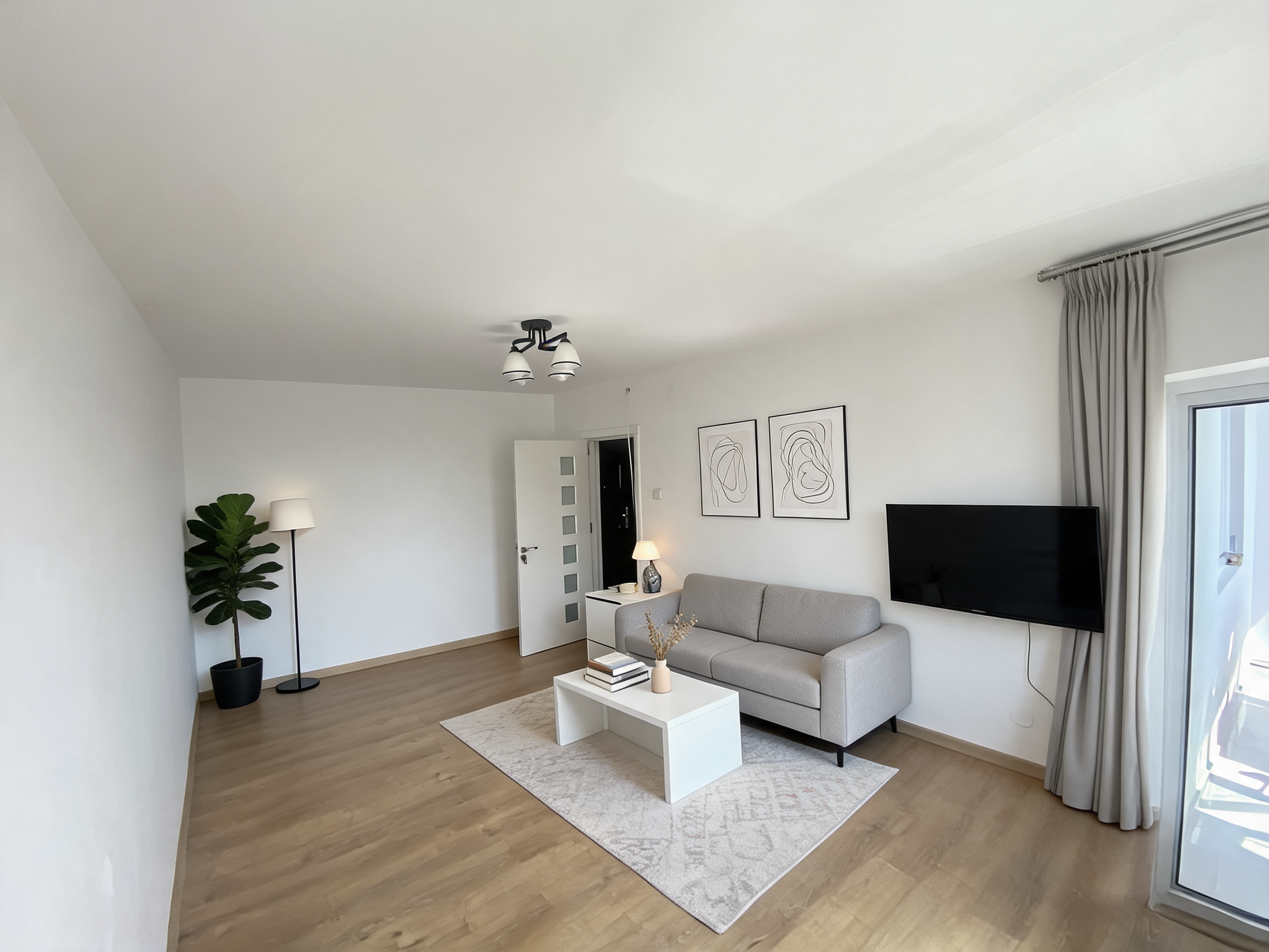 Modern Living room After