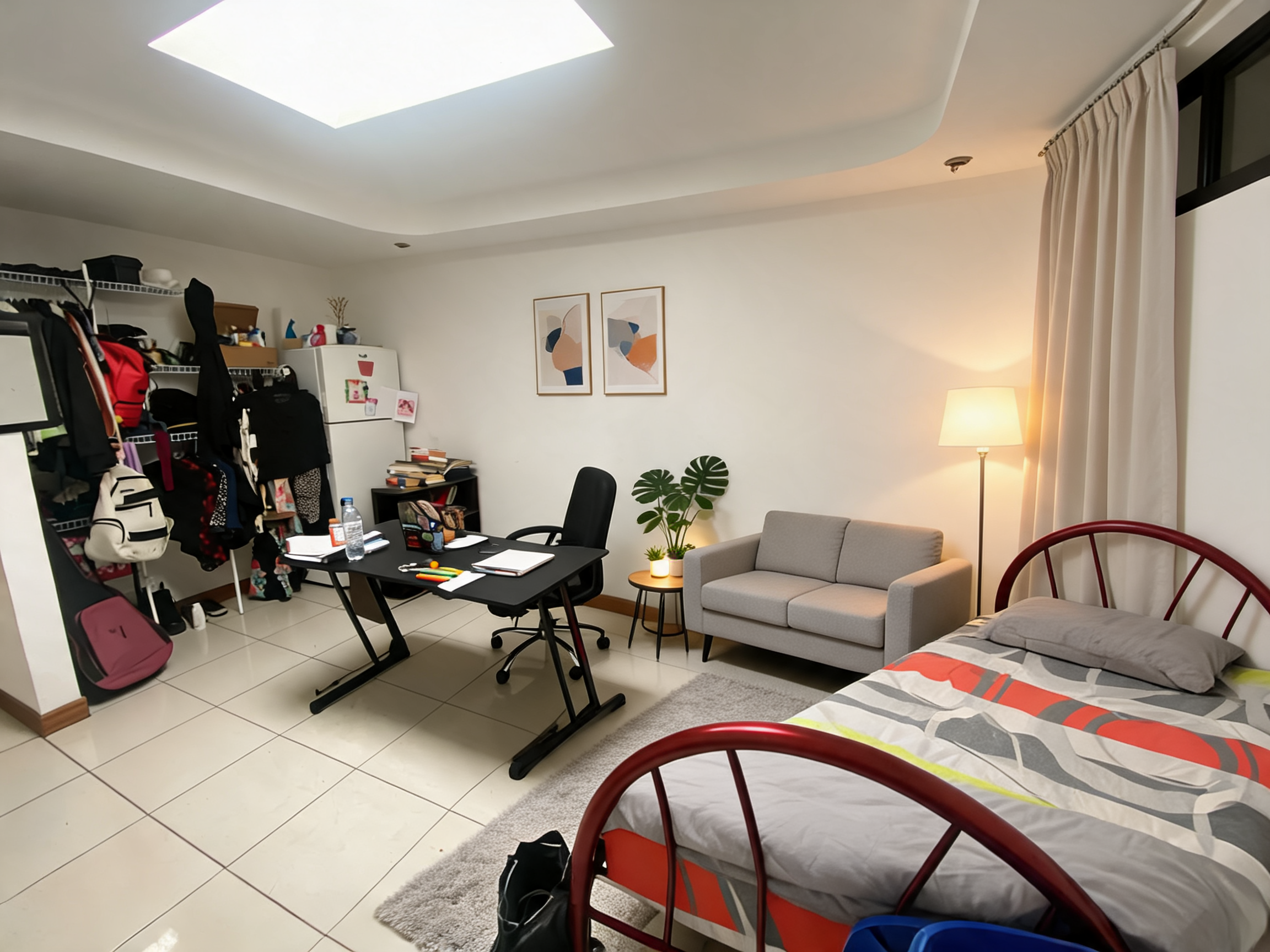 Modern Living room After
