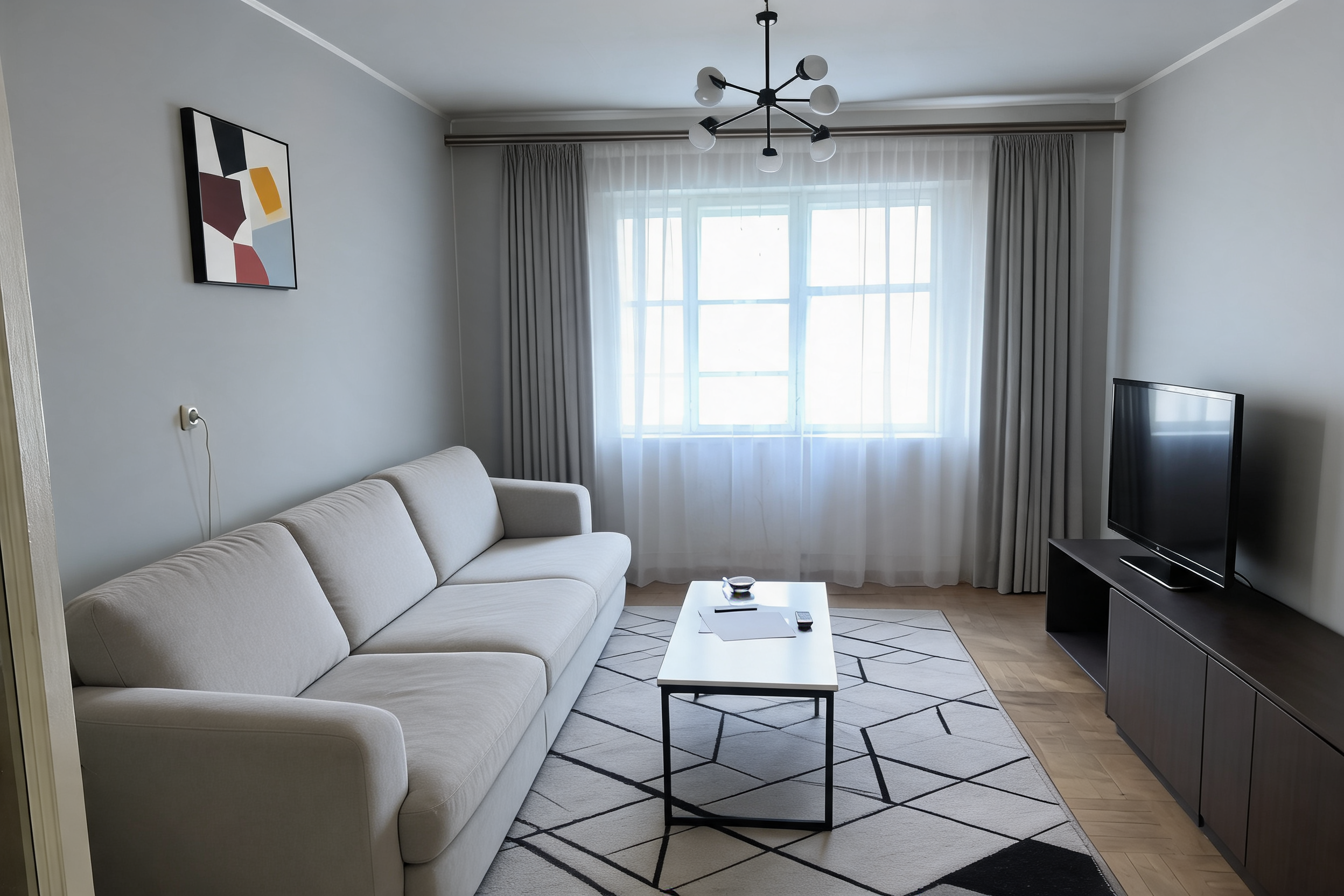 Modern Living room After