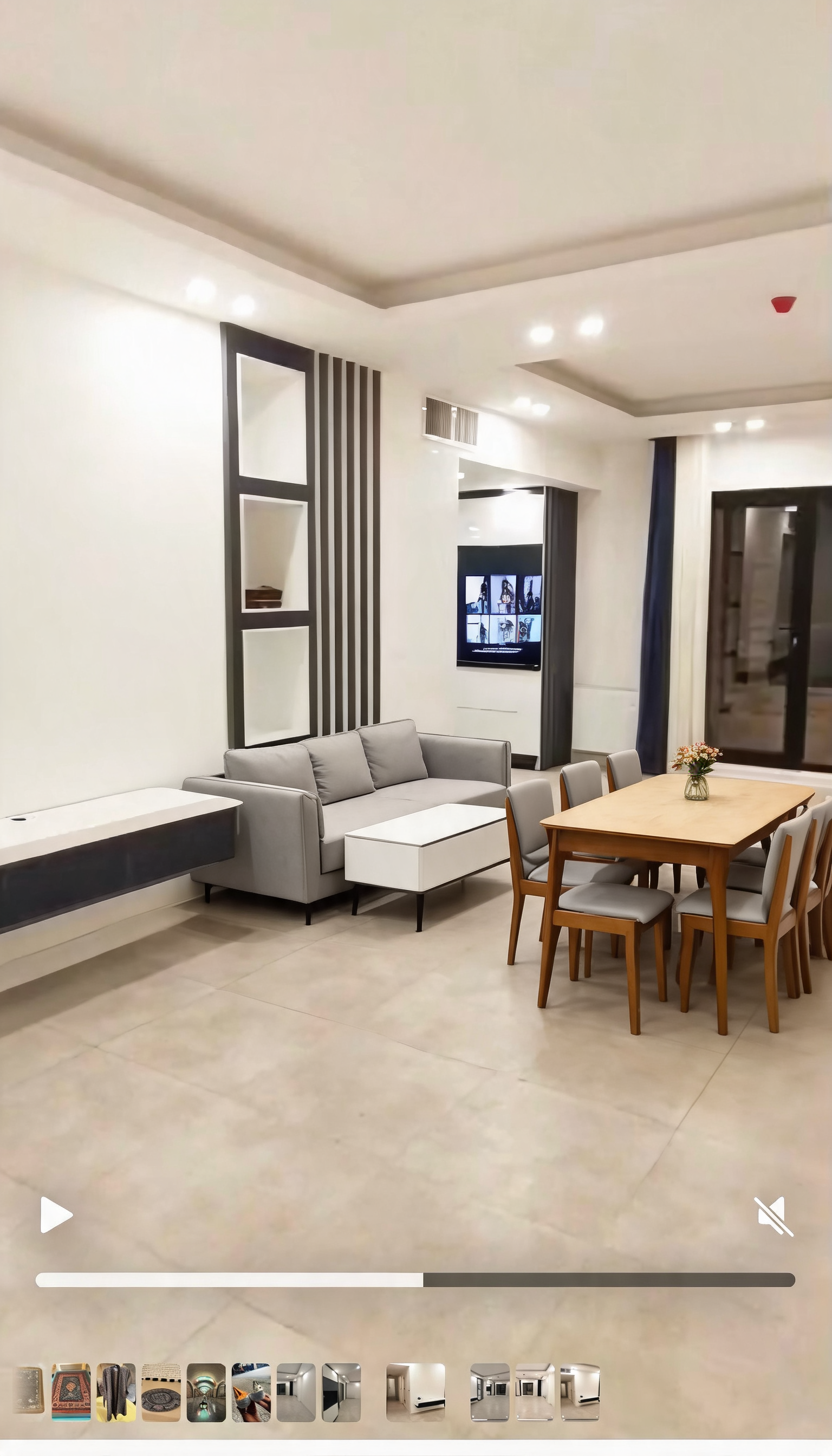 Modern Living room After