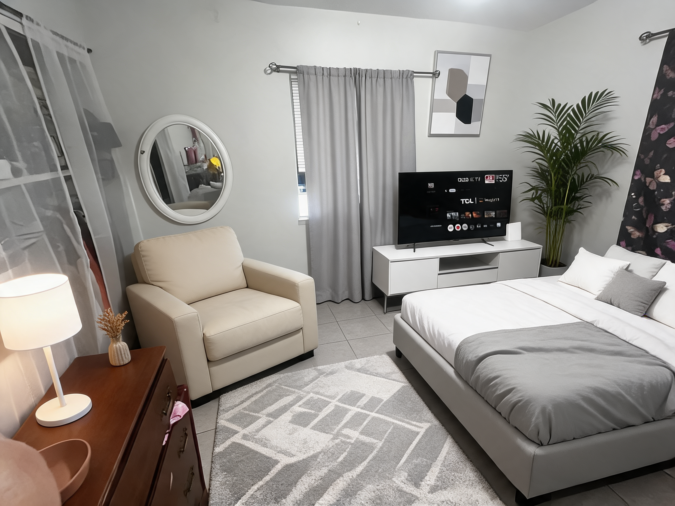 Modern Living room After