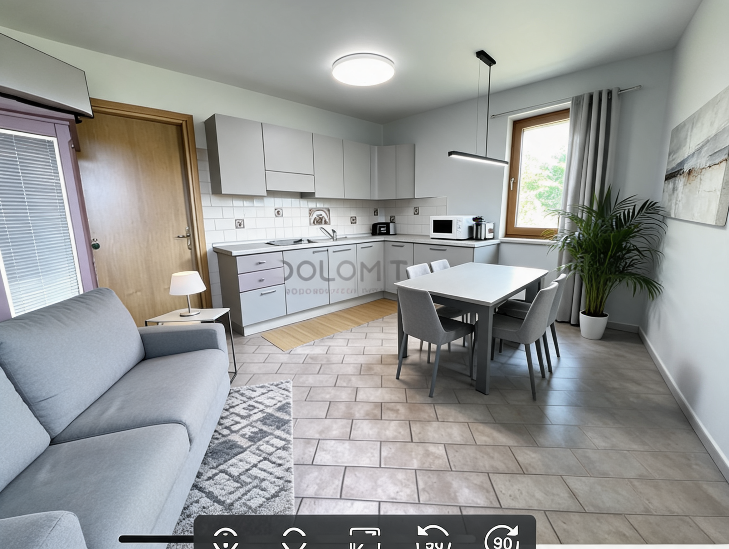 Modern Living room After