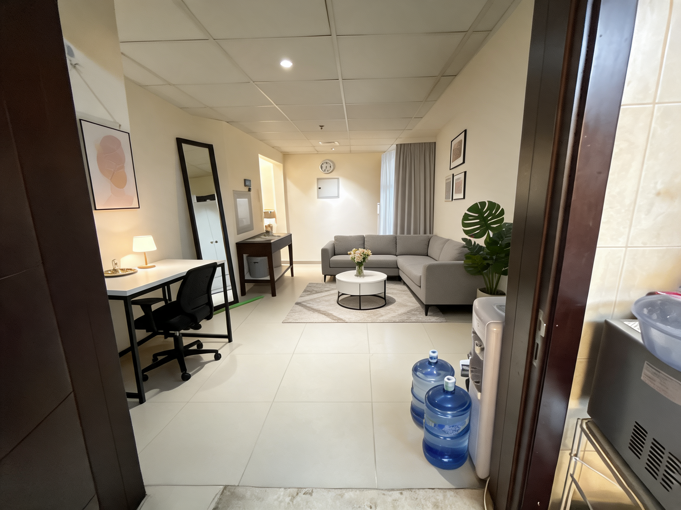 Modern Living room After