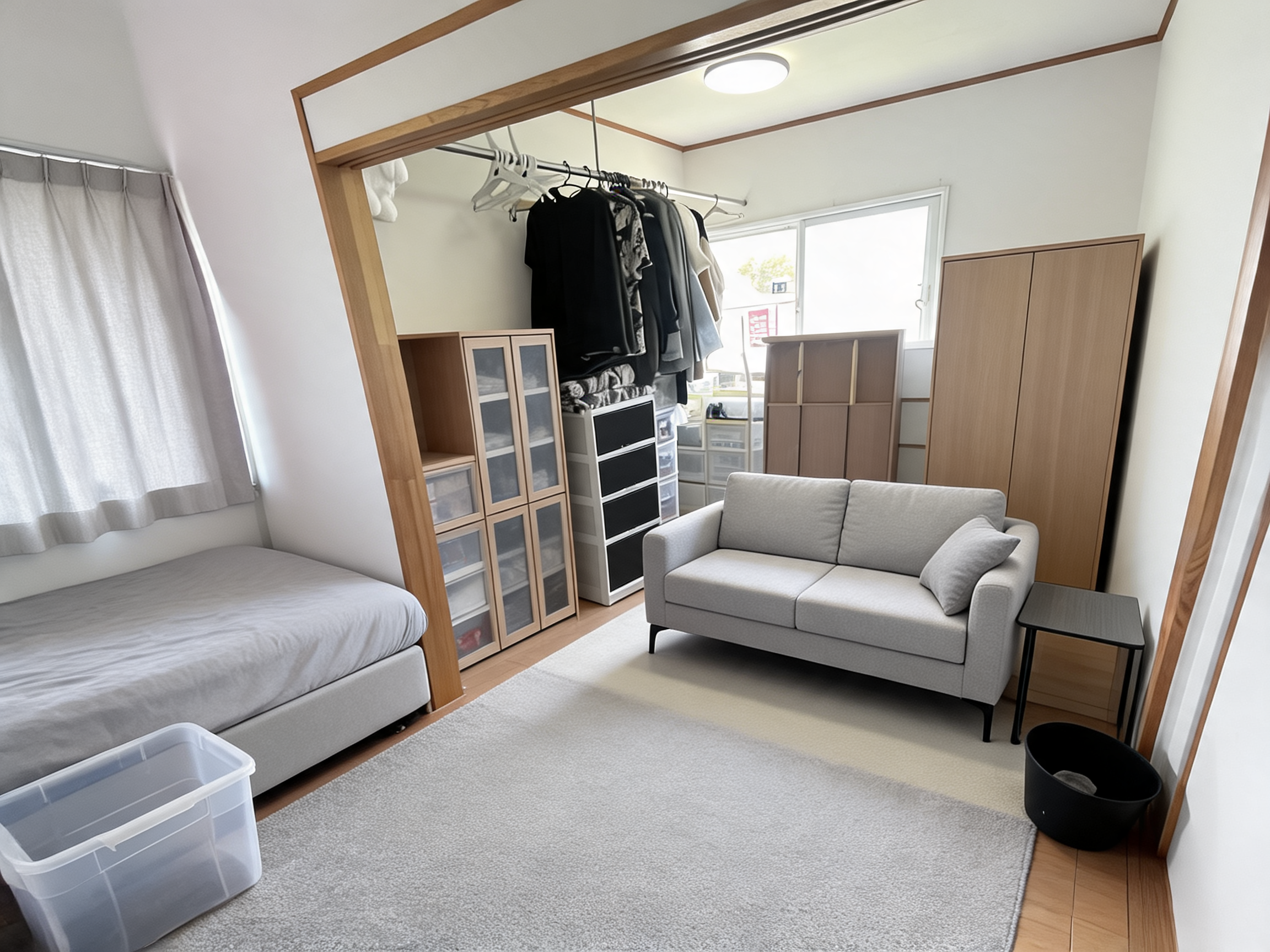 Modern Living room After