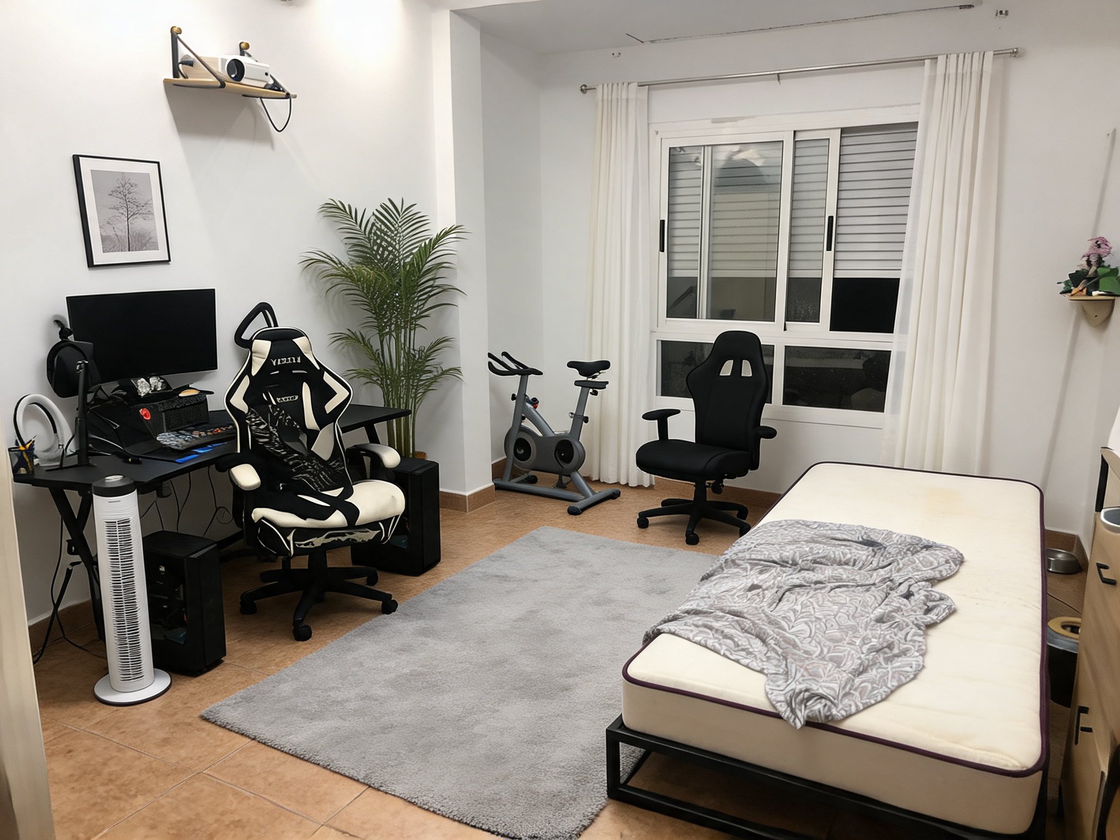 Modern Living room After