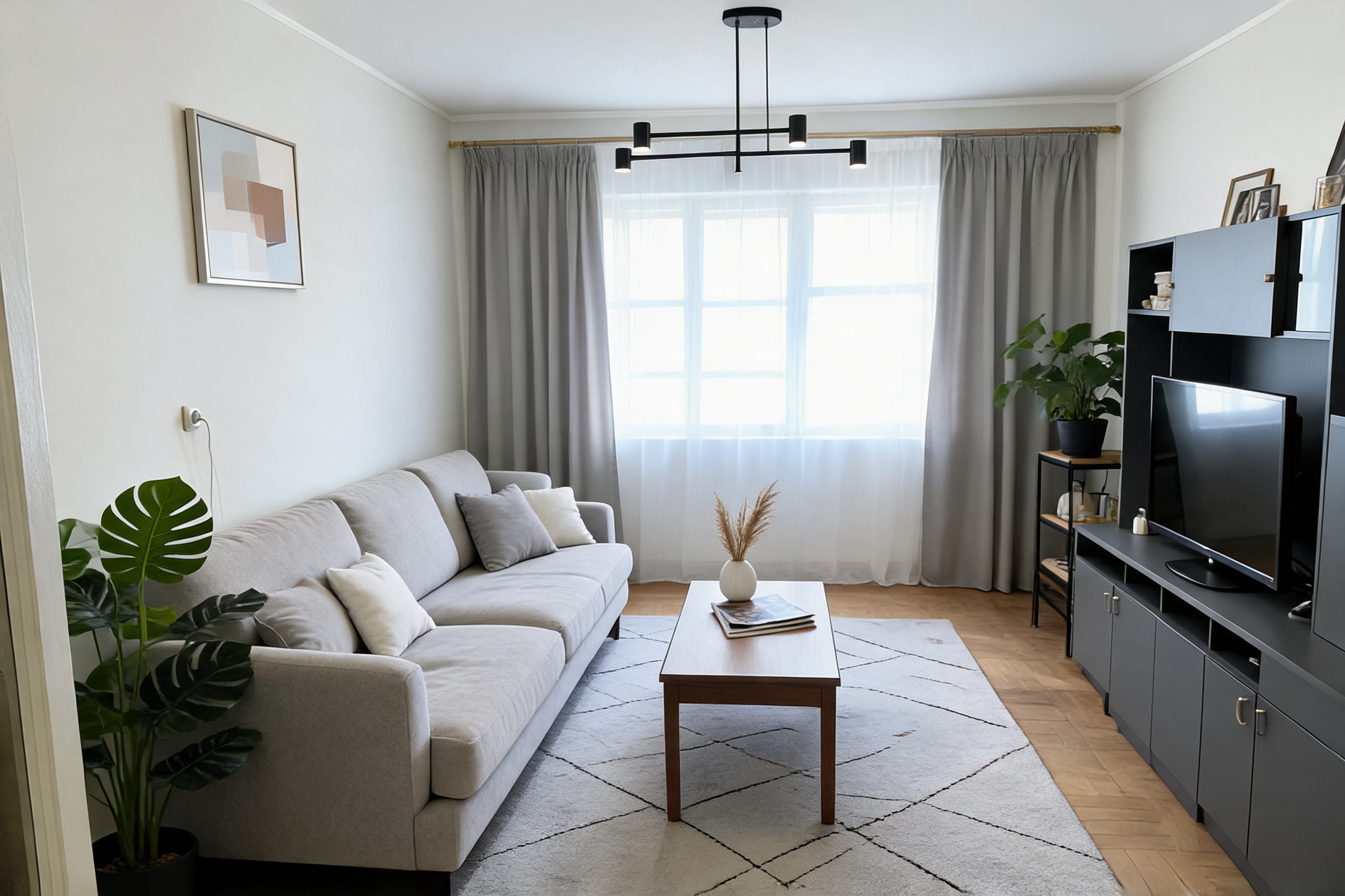 Modern Living room After