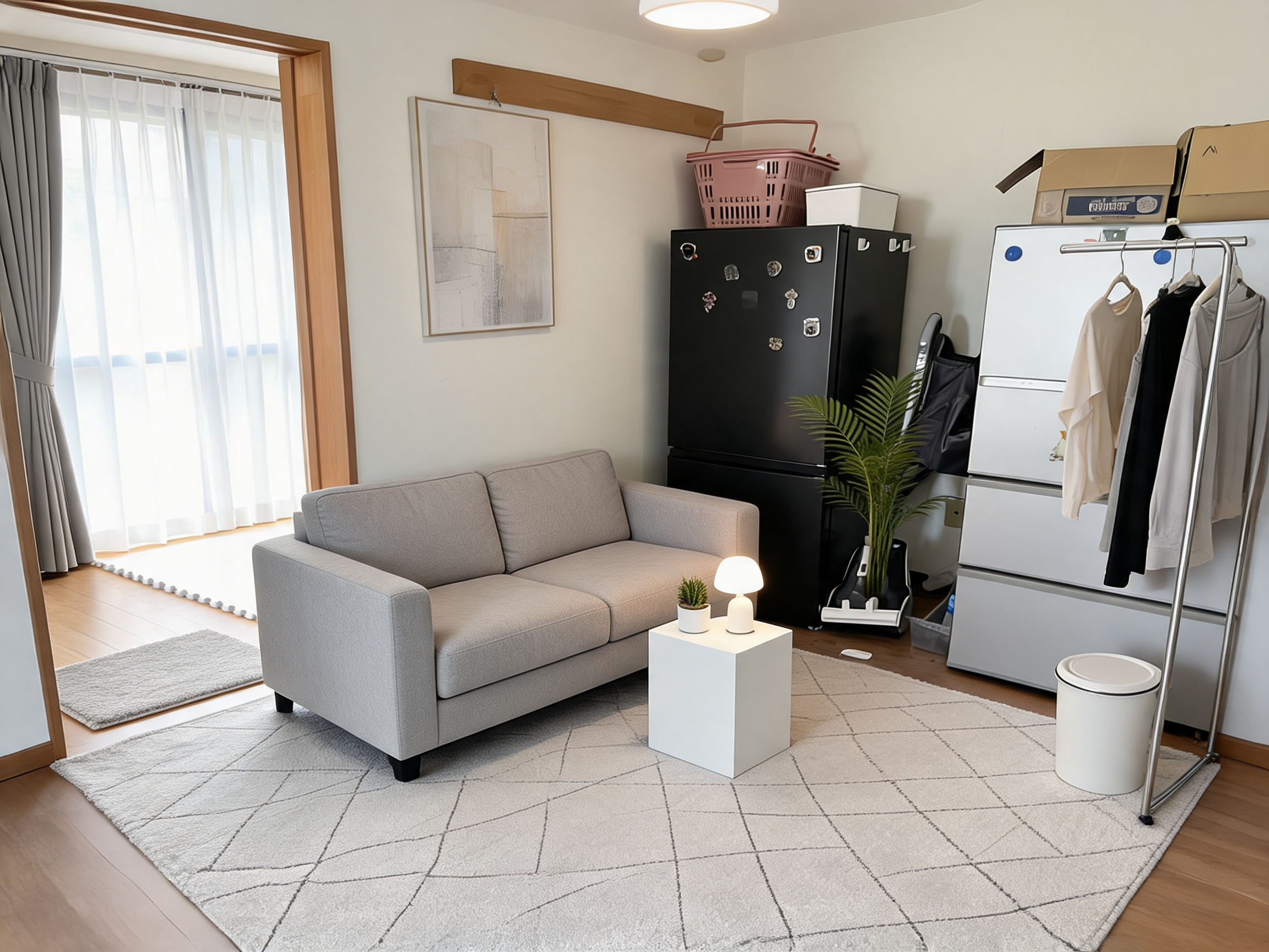Modern Living room After