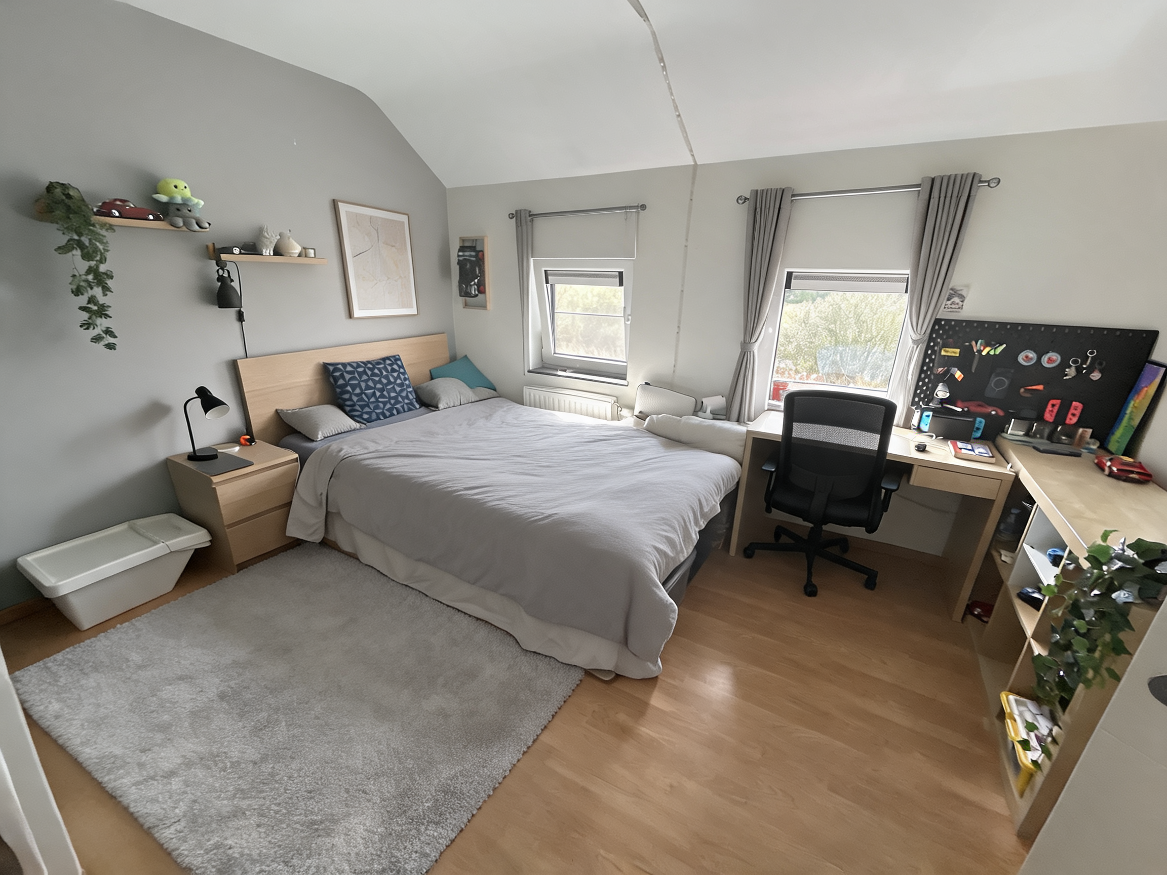 Modern Living room After